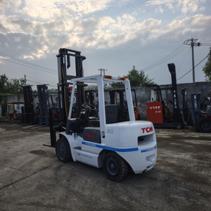 Good Price Used TCM 3t Diesel Forklift ISUZU/Nissan Engine Manual 3m/4m/4.5m/5m/6m for Retail Industries - Product Image 2