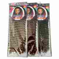 Extensions de cheveux synthétiques à tresser, bouclées, style 'Italian Curl' et 'Water Wave', prix d'usine
