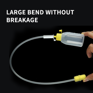 मस्यडर अनुकूलित स्वाइन इनसेमिनेशन ट्यूब उत्पादन डिस्पोजेबल एवा फोम टिप पीपी वीर्य कैथेटर जिल्ट्स के लिए पूंछ प्लग के साथ - Product Image 4