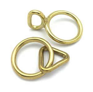 Кольца для ключей из натуральной латуни - Product Image 5