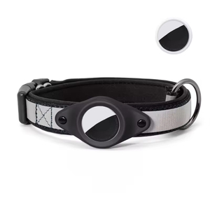 Collier LED pour animaux de compagnie, collier personnalisé, respirant, à libération rapide, différentes tailles, accessoires pour animaux de compagnie, collier pour animaux de compagnie avec AirTag, GPS - Product Image 1