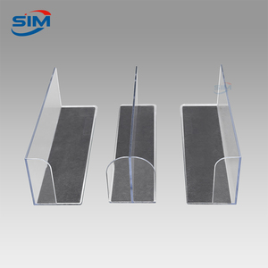 Diviseur d'<span class=keywords><strong>étagère</strong></span> magnétique professionnel en PS, en forme <span class=keywords><strong>de</strong></span> T/L, surface lisse, organisateur <span class=keywords><strong>de</strong></span> présentation transparent pour supermarché - Product Image 1