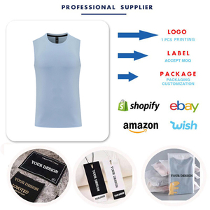 Débardeur de course à pied personnalisé en polyester, séchage rapide, sans coutures, pour hommes et femmes, idéal pour la gym et le fitness - Product Image 5