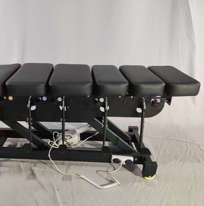 Tempat Tidur Traksi Chiropractic Elektrik Premium 2026 - Dekompresi Tulang Belakang Bermotor dengan Fungsi Penurunan Lumbar/Servikal, Remote - Product Image 3