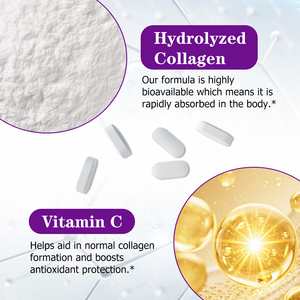 Hot Selling ODM Collagen Tablets Dietary Supplemenet Promote Skin Hair Nail Health and Boost Antioxidant Protection for Adult - Product Image 5