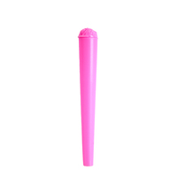 Nouveau design de couvercle accessoires pour fumeurs en plastique vente en gros Tubes en forme de tuyau de tabac multicolore Tube de stockage étanche à l'odeur