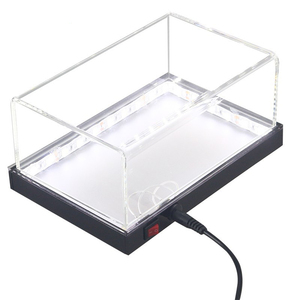 LED Lighted Acrylic <strong>Display</strong> <strong>Case</strong> <strong>for</strong> Car <strong>Models</strong> Clear Dustproof Acrylic Showcase with Lighting Base <strong>for</strong> Toys - Product Image 5