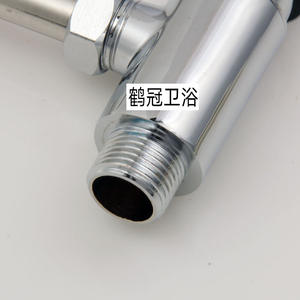 Válvula de Descarga Oculta para Urinario, Cuerpo de Cobre, Montaje en Pared, Control Manual, Diseño Minimalista - Product Image 4