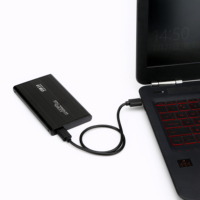 Case per HDD 2.5 Pollici, Custodia Esterna per SSD, Adattatore SATA a USB 3.0, Box per Disco Rigido, Caddy per HDD