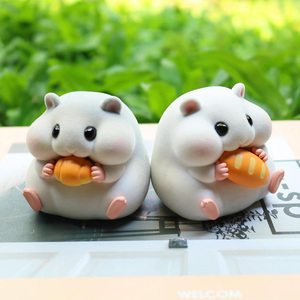 DOZIYU OCEAN SKY, Marca Propia, Hámster Foodie, Segundo Hámster de la Suerte, Cápsulas de Juguete de Animales de Plástico de 100 mm, <span class=keywords><strong>Juguetes</strong></span> Gacha - Product Image 3