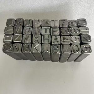 Thư và số Punch Set đối với trang sức stamping Kim Loại Logo thép tem khuôn - Product Image 3