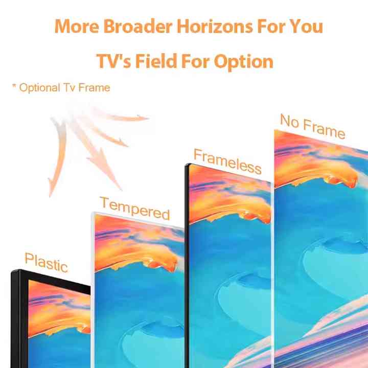 75'' OLED Android Smart TV HDR10+ Voice Control Doby-Level Audio Frameless Design Home Cinema-for Bathroom Original Manufacturer