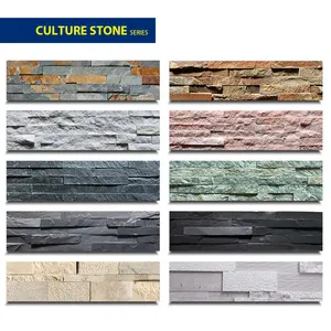 일류 질 자연적인 도와 벽 옥외 문화 Panelling 돌