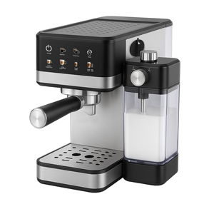 15 Bar Touch Menu Digital Semi Automatic Espresso <strong>Coffee</strong> Machine With Frothing Milk Tank Home Use - Product Image 6