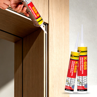 K-668 Mastic silicone acide à séchage rapide pour verre, haute élasticité, forte adhérence, 300ml