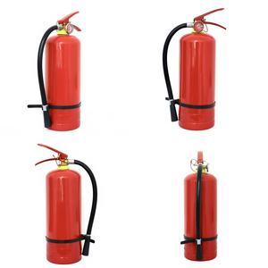 Extincteur à poudre sèche ABC en acier au carbone 12 kg, portable, avec ceinture de transport, certifié CE ISO DCP - Product Image 3