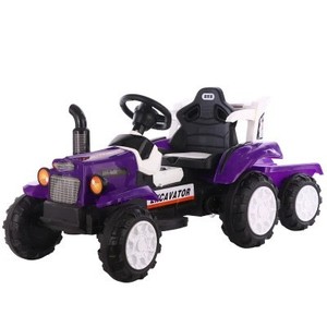 Auto Elettrica <span class=keywords><strong>Giocattolo</strong></span> per Bambini 6V con Luci e Musica, Pedale in Plastica per Uso Esterno - Product Image 6