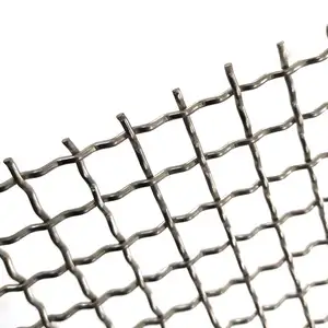 Toptan yüksek kaliteli dokuma tel örgü/paslanmaz çelik tel örgü esnek tel ağ örgüsü