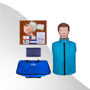 Mô hình y tế người lớn CPR mannequin CPR đào tạo điều dưỡng đào tạo một nửa cơ thể CPR đào tạo sơ cứu manikin prestan với phản hồi - Product Image 1