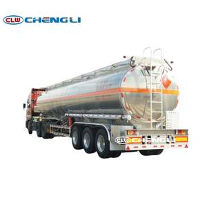 Serbatoio Carburante in Alluminio CL a 3 Assi, Cisterna per Olio Diesel DOT con Volume Serbatoio 15001-30000L e Peso Totale 32T - Product Image 3