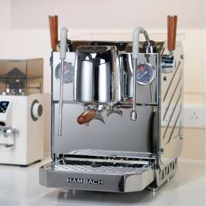 <span class=keywords><strong>Cafetera</strong></span> Espresso Semiautomática Profesional <span class=keywords><strong>Lelit</strong></span>, <span class=keywords><strong>Cafetera</strong></span> de Acero Inoxidable con Sistema de Agua Caliente, 9 Bares de Presión, Uso Comercial - Product Image 5