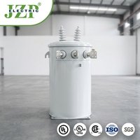 JZP Double Tension 120/240V 240/480V Monophasé Poteau Transformateur Distribution Pour Rural Ou Industrie Légère