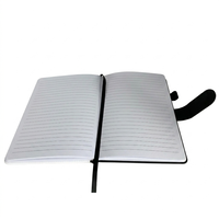 Carnet en cuir A5 bicolore avec fermeture magnétique, idéal pour l'impression UV personnalisée et la création DIY