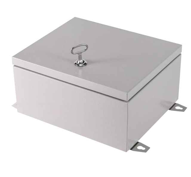 DSB IP44 Cold-Rolled Steel OEM Model Powder Coated Custom Electrical Box Enclosure Waterproof Outdoor Building Junction Box