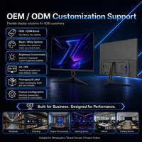 Monitor para Juegos de 27 Pulgadas, 180Hz, 1ms, FHD, QHD, 1K, 2K, con Monitor 2K para Esports, Juegos de PC y Uso de Oficina, Fabricante OEM ODM, Venta al Por Mayor