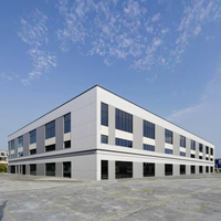 Espace Cadre Structure en Acier Toit Fermes Entrepôt Bâtiment Préfabriqué en Acier à Vendre