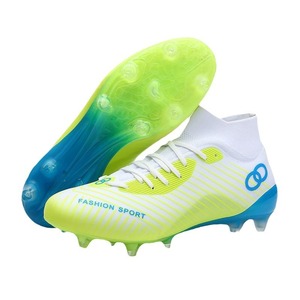 Chaussures d'entraînement en gros, chaussures de football pour enfants, chaussures de sport pour hommes et jeunes, crampons d'intérieur et d'extérieur pour matchs de club, synthétiques - Product Image 5