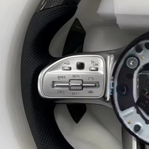 Volante de Fibra de Carbono para Automóvil Mercedes-Benz Clase A, B, C, E, <span class=keywords><strong>G</strong></span>, S, para Amg GT, CL, SL, GL, ML, W212, W176, W213, W211, W205 - Product Image 3