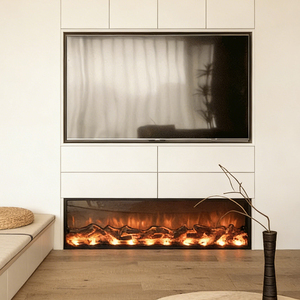 Chimenea Eléctrica Empotrable con Cuerpo Metálico, Llama LED de Simulación, para Proyectos de Hoteles y Apartamentos, Pedidos al por Mayor OEM - Product Image 4