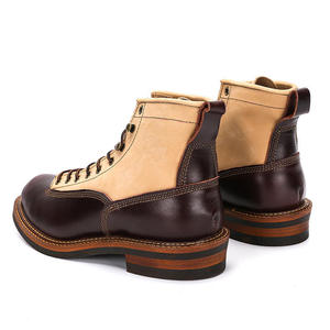 Producto Popular: Botas de Senderismo Casuales Inglesas Hechas a Mano para Hombre, de Cuero Vacuno, Aptas para Uso en Exteriores, Botas Chukka de Seguridad para Hombre - Product Image 5