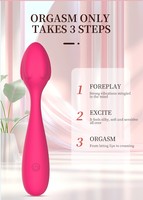 Jouets sexuels pour femmes, vibrateur pour adultes à doigt, silicone médical, recharge USB, 21 vibrations, étanche IPX7, commande par bouton-poussoir
