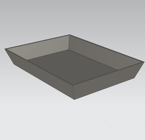 10 על ידי 14 אינץ דטרויט סגנון פיצה פאן מלבן צורה - Product Image 4