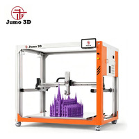 Printer 3D Partikel JUMO Format Besar 1000mm FGF Granul Ekstruder Tunggal Tempat Pemanas Otomatis Perataan Otomatis USB/WiFi