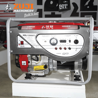 Générateur à essence ZUJI 12000T 8kW double tension 230V/400V, moteur en cuivre pur, puissance nominale 8kW, puissance maximale 8,5kW, moteur portable haute performance