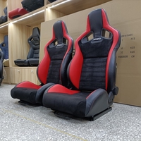 JIABEIR 1039r Station de jeu simulateur de course universelle avec sièges de course réglables