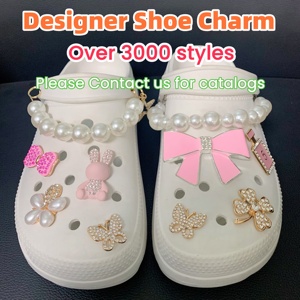 Groothandel Cartoon Klomp Schoenen Ornament Persoonlijkheid <span class=keywords><strong>Eva</strong></span> Sandalen Accessoires Schoengesp Pvc Zacht Rubber Stittch Schoen Bedels - Product Image 4