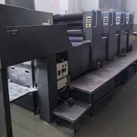 Machine d'impression offset automatique haute vitesse Speedmaster 1997 SM74 d'occasion de qualité supérieure, 15 000 feuilles/heure, pour l'emballage commercial