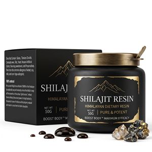 Gomitas de Shilajit del Himalaya, 60 Unidades, Veganas, Sabor a Cereza Negra, Suplementos Herbales, Producto de Belleza, Dosis para Mujeres - Product Image 1