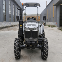 Mini-tracteur agricole 4x4 certifié CE COC 25HP - 75HP, équipement de machinerie agricole, tracteur de travail agricole, usine