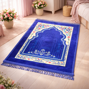 El Tejido Grueso de Raschel Brinda una Amortiguación Suave, Aliviando la Presión en las Rodillas y la Frente Durante las Sesiones Diarias de Oración. - Product Image 4
