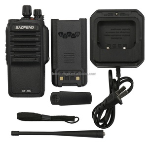 Radio étanche BF-R6 UHF Baofeng R6, talkie-walkie analogique, portable, longue portée, radio amateur bidirectionnelle, extérieur - Product Image 4
