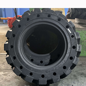 <span class=keywords><strong>Precio</strong></span> directo del fabricante, neumáticos de cargadora deslizante, rueda de dirección deslizante 27x8,5-15 23x8,5-12, neumático sólido con llanta Wo - Product Image 2