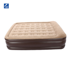 <span class=keywords><strong>Matelas</strong></span> pneumatique surélevé double Queen personnalisé, 35 bobines, lit pneumatique moderne avec pompe intégrée - Product Image 5