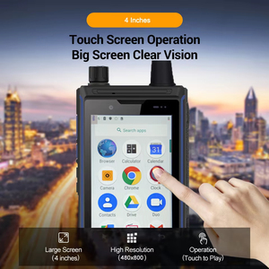 Smartphone tactile Android 4 pouces C03 3G 4G <span class=keywords><strong>avec</strong></span> radio numérique analogique DMR 4W, terminal PDA Bluetooth étanche IP68, téléphone robuste SOS - Product Image 4