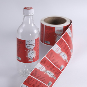 Wholesale PVC Waterproof Roll Stickers for Cosmetic Bottle Labels Custom Adhesive Label Rolls with Strong Permanent <b>Glue</b> - Product Image 1