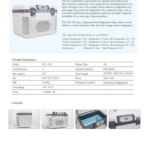 ECI-19L Semen Transport Refrigerator for Animal Sperm Storage - Product Image 6
